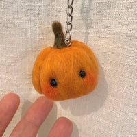 Pumpkin Keychain