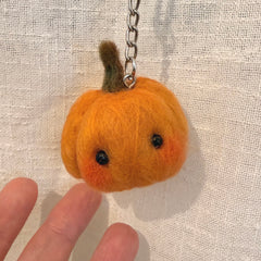 Pumpkin Keychain