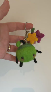 Junimo Bag Charm & Keychain (Stardew Valley Inspired)